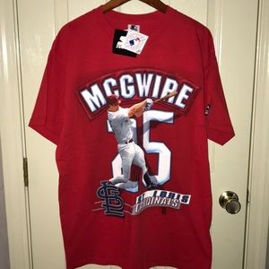Vintage Mark McGwire starter T-shirt